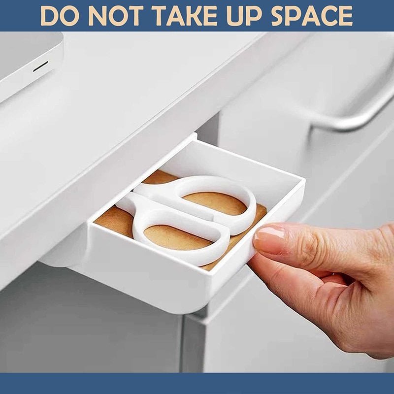 (🌴Summer Hot Sale)Under Desk Storage Drawer